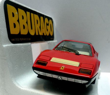 Ferrari BB512i  Daytona BURAGO au 1/24 en bon état !!!!!!!!!!!! Burago !!!!!!!!!!!!!! 