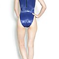 Maillot N-037 Shiny Red white & Blue UltraThin by Realise