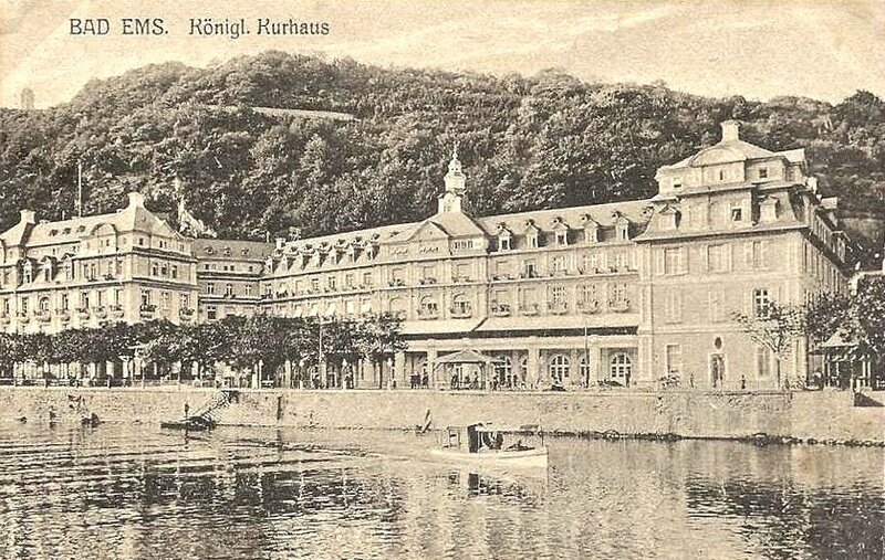 Bad Ems, Kurhaus, avant 1914