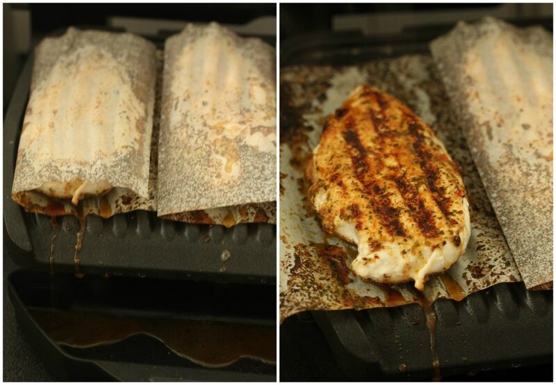 papillotes special poele au grill optigrill