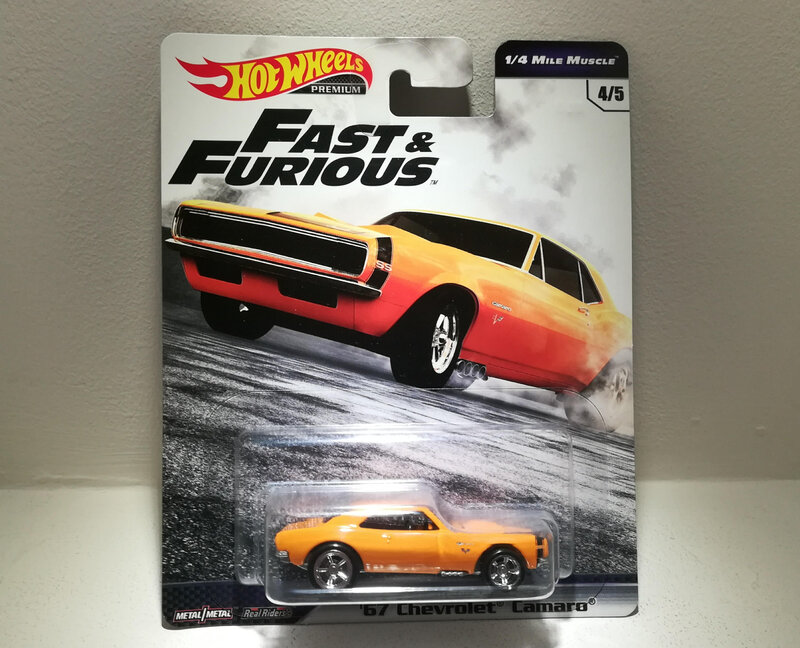 Chevrolet Camaro de 1967 (Hotwheels)