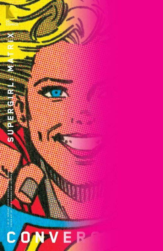 convergence supergirl matrix 1 chip kidd variant