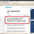 Copenhague 2009 - elyseecop15 le premier compte twitter certifié en eco-blachiment ( #cop15 ) -suite 3-