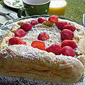Crêpe soufflée, sans gluten et sans lactose