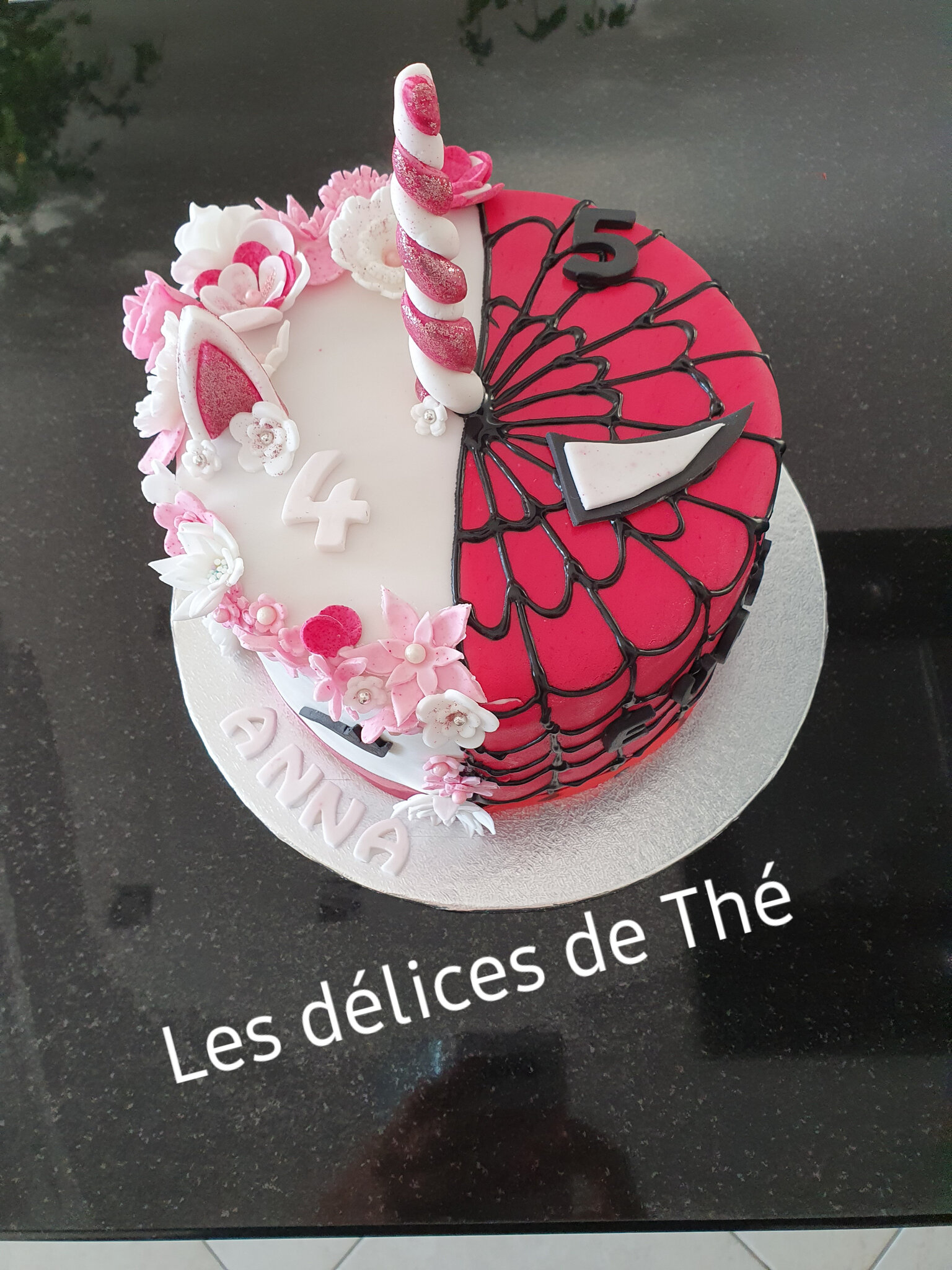 Gâteau dinosaures - Cake design, Pâte à sucre - Les Délices de Mary