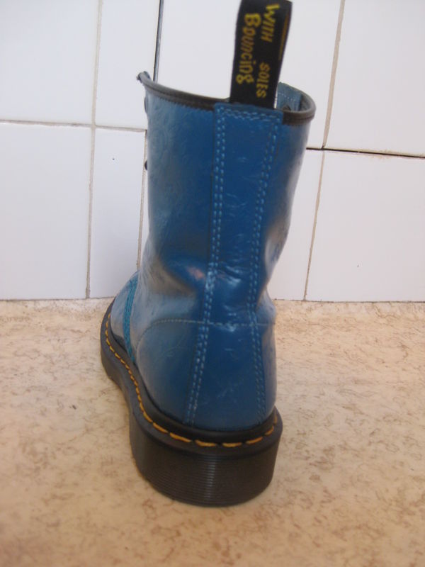 doc martens bleu canard