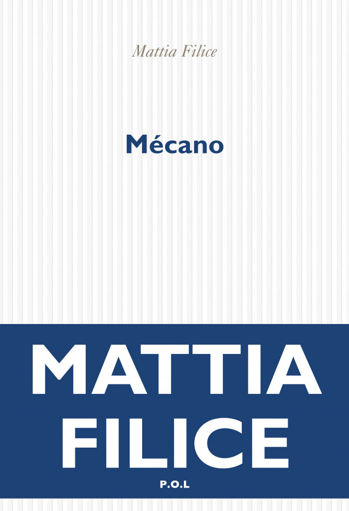 Mattia Filice, une locomotive dans la littérature parisienne avec Mécano  -  - Livres