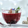 Velouté de betteraves pas comme les autres........un délice pour les beaux jours en terrasse....