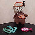 #crochet : créez vos animaux amigurumi #17 la loutre plongeuse