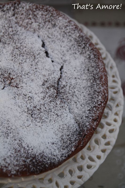 Torta Al Cioccolato Senza Burro Gateau Au Chocolat Sans Beurre That S Amore