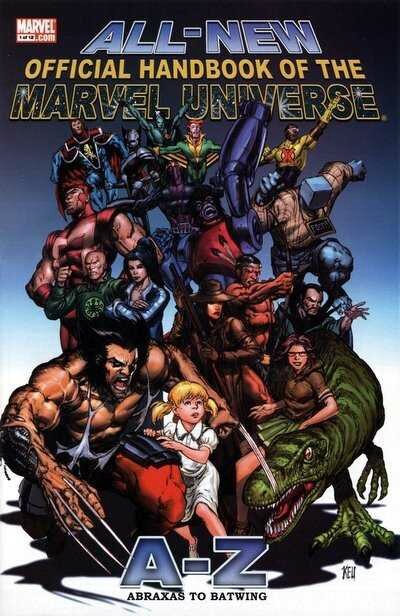 all new official handbook of the marvel universe 1 2006