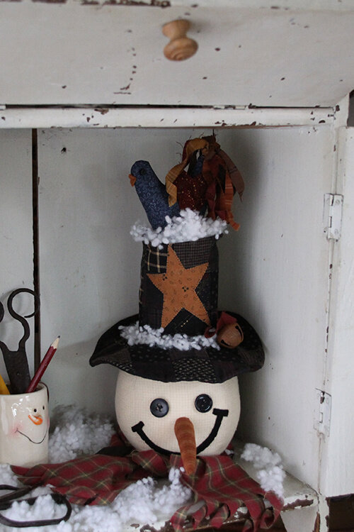 mister snow and friend