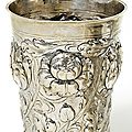 Large beaker, hamburg, 1688-97, heinrich von dort