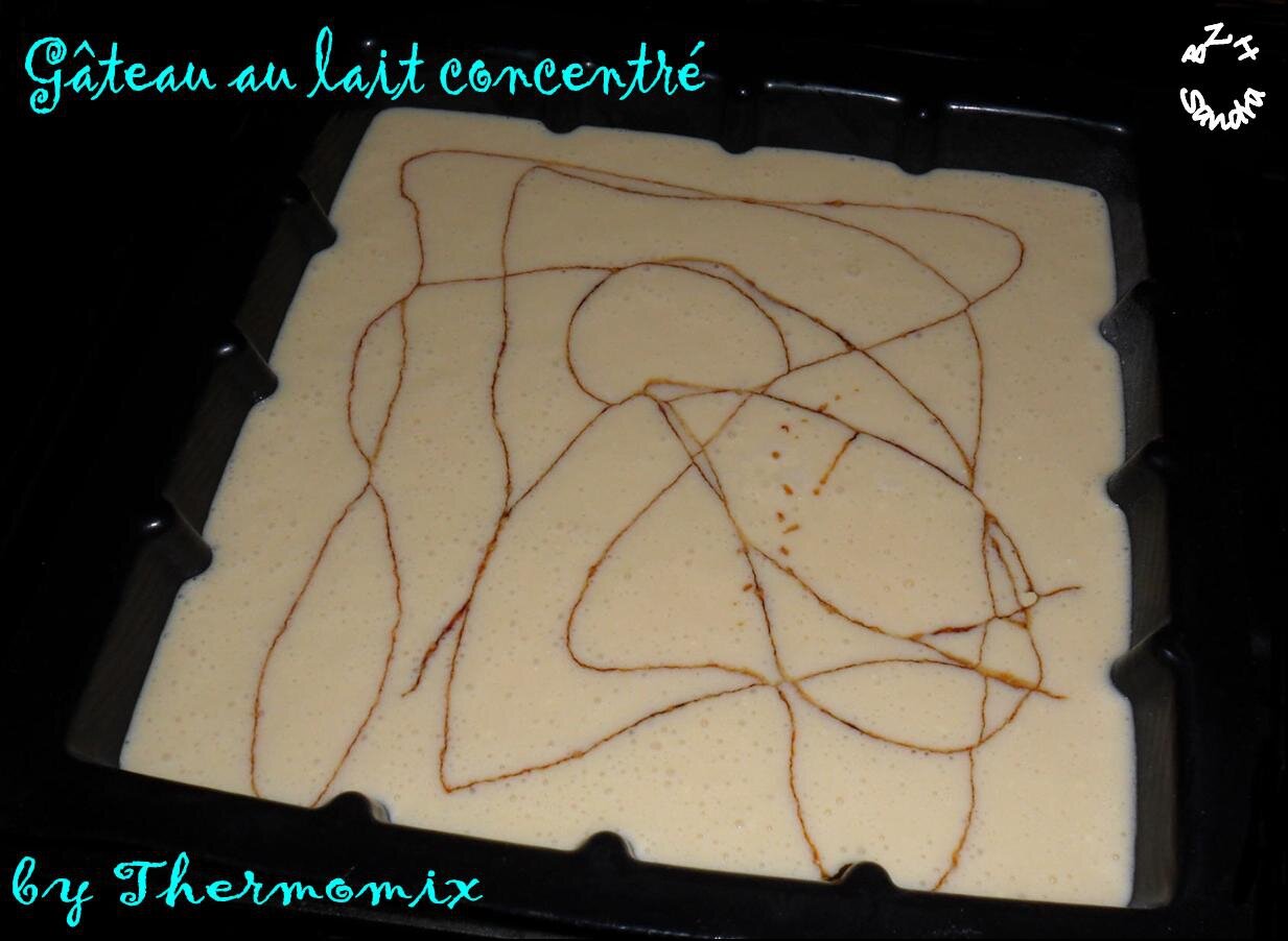 Gateau Au Lait Concentre Version Thermomix Bzh Sandra