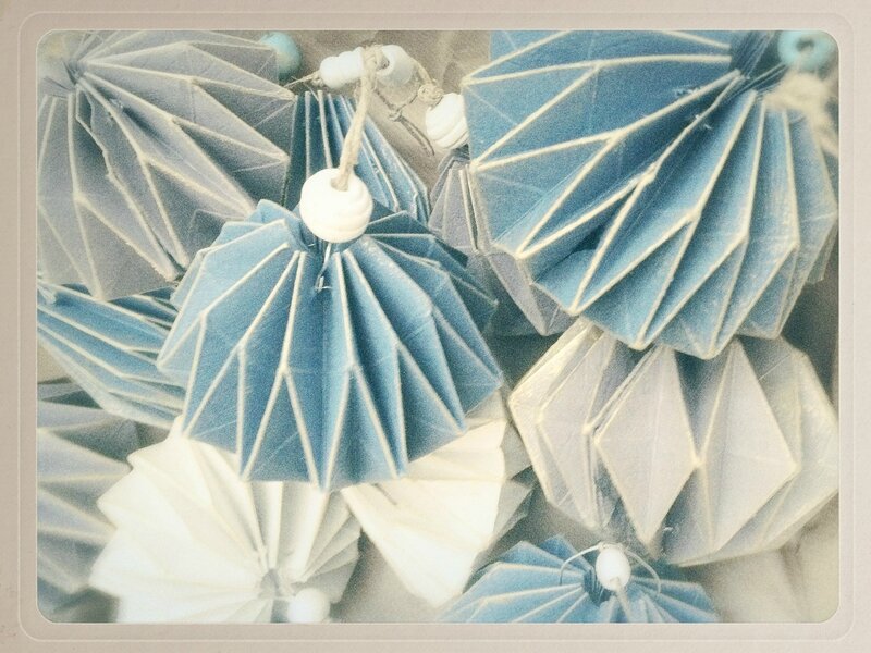 Boule de Noël en Origami et très tendance! - Isado