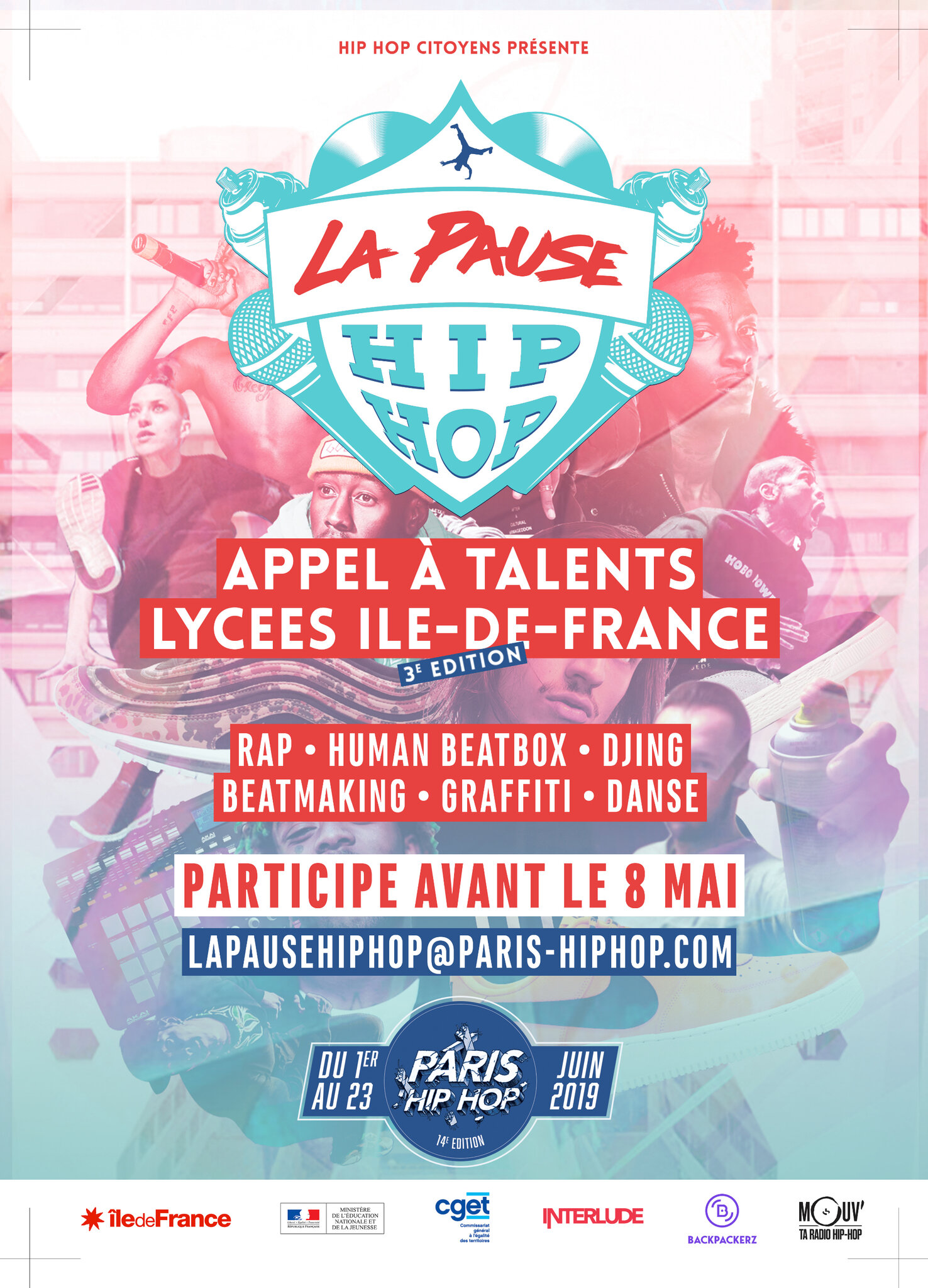 festival Paris Hip Hop: appel à talents lycéens!! - InFOQUALE 93-D1
