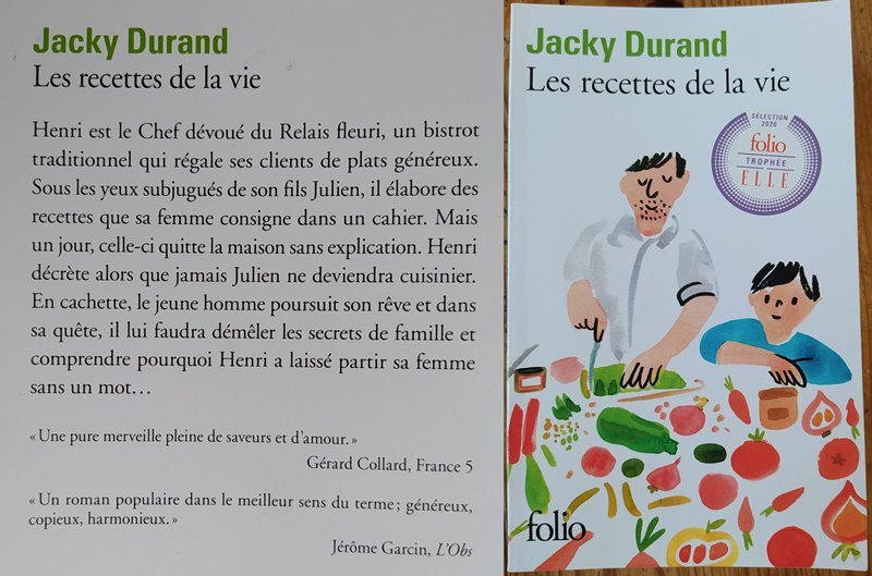 Le Cahier De Recettes De Jacky Durand Les recettes de la vie, de Jacky Durand - Chez Plouf