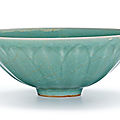 A longquan celadon 'lotus' bowl, southern song dynasty (1127-1279)