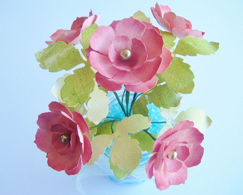 Fleurs en papier : tutoriel pour réaliser un bouquet de pavots en