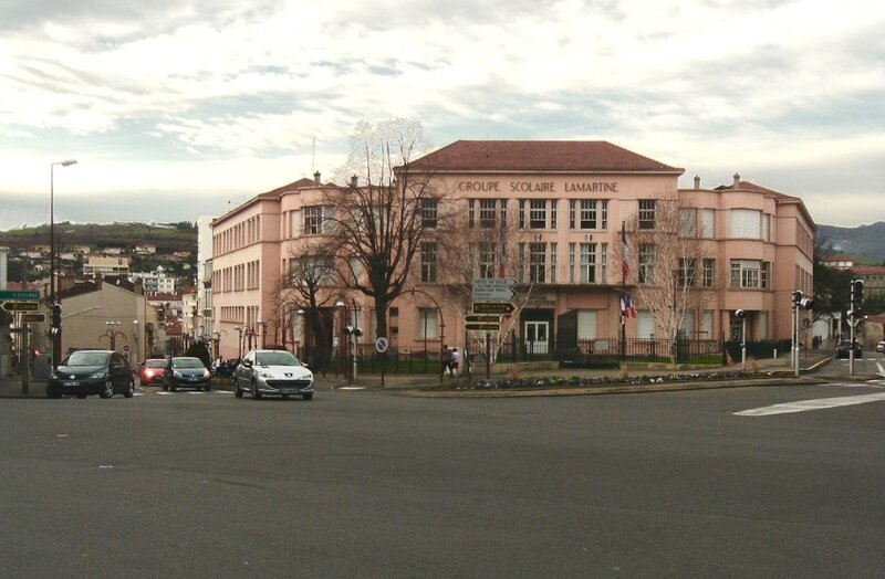 ancien square et école Lamartine SaintChamond
