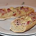 Tartines jambon cuit / fromage