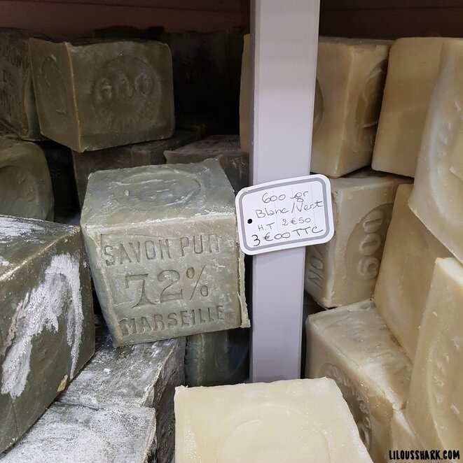 gel douche savon marseille fait maison 