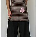 robe jersey rayée 5