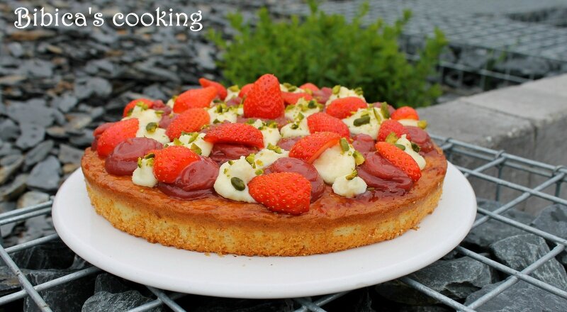 Fantastik fraise-chocolat blanc {au Cook’in} face