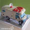 Gâteau camping-car