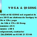 . -stage yoga - qi gong