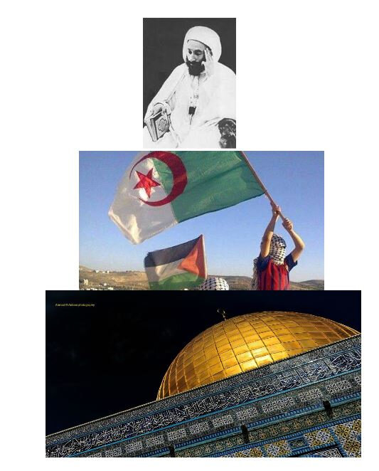 El Qods Ben Badis et drapeau