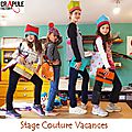 atelier crapule factory 01300 Belley cours et stage de couture débutants dès 7 ans enfant et adultes