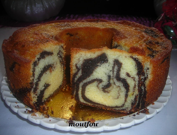 Cake Marbre Au Chocolat Et Au Citron Le Blog De Moutfou