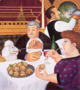 beryl cook dining in paris