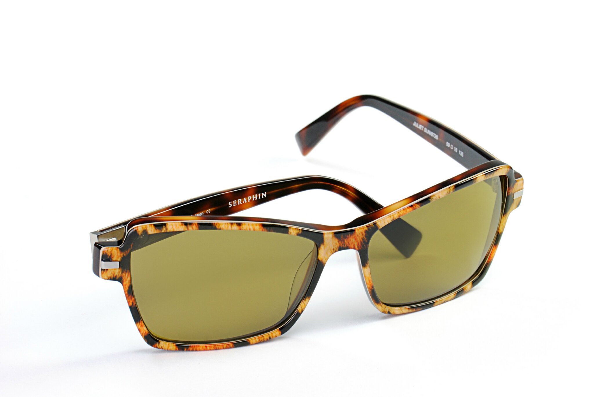 Seraphin Sunglasses Frame Only Roosevelt Sun/8523 Black Japan 48 mm  Handmade | eBay