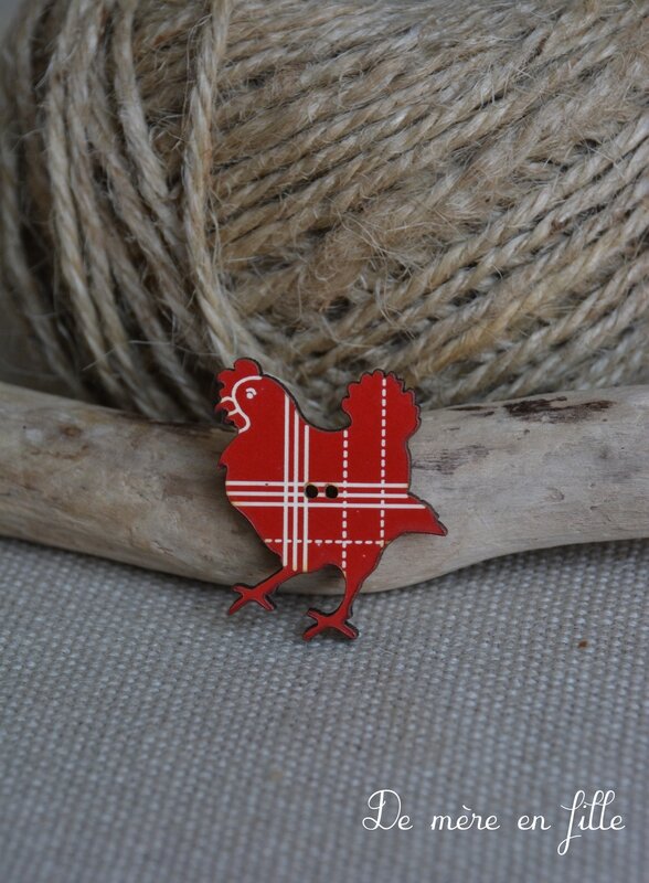 poule carreaux