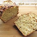 Cake aux courgettes (recette sucrée)