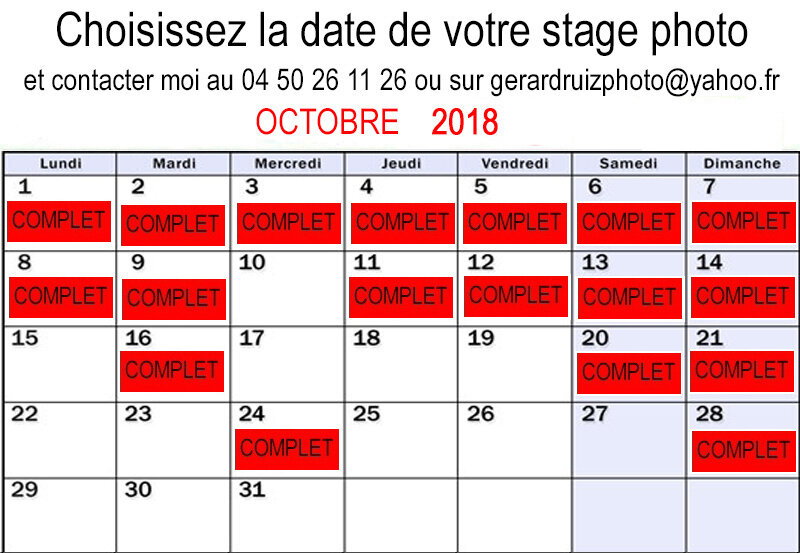 OCTOBRE 2018
