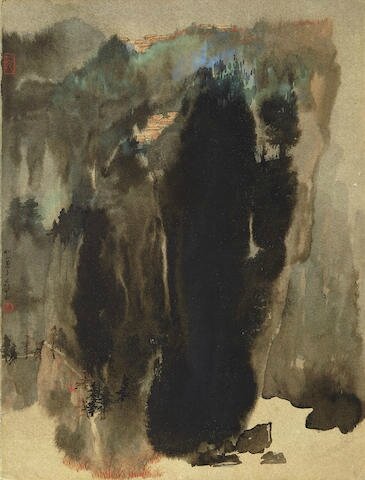 Zhang Daqian (1899-1983), Splashed-Ink Autumn Landscape, 1965