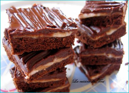 Carrés au chocolat et au limoncello