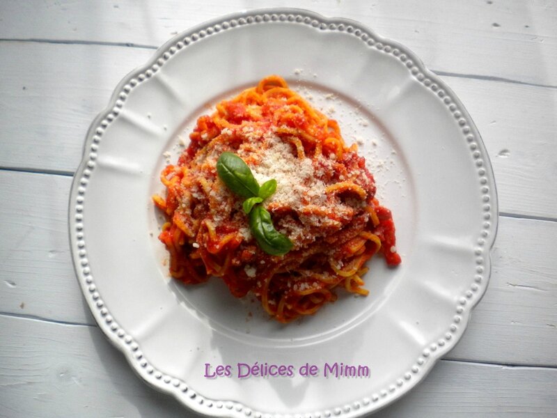 Spaghetti all'amatriciana