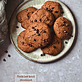 Cookies tout chocolat #vegan #glutenfree