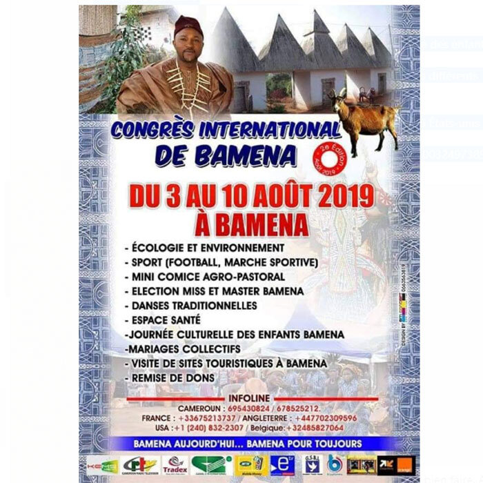 Arts, culture et développement : Le Congrès international des Bamena annoncé en grande pompe du 03 au 10 août à l’ouest Cameroun