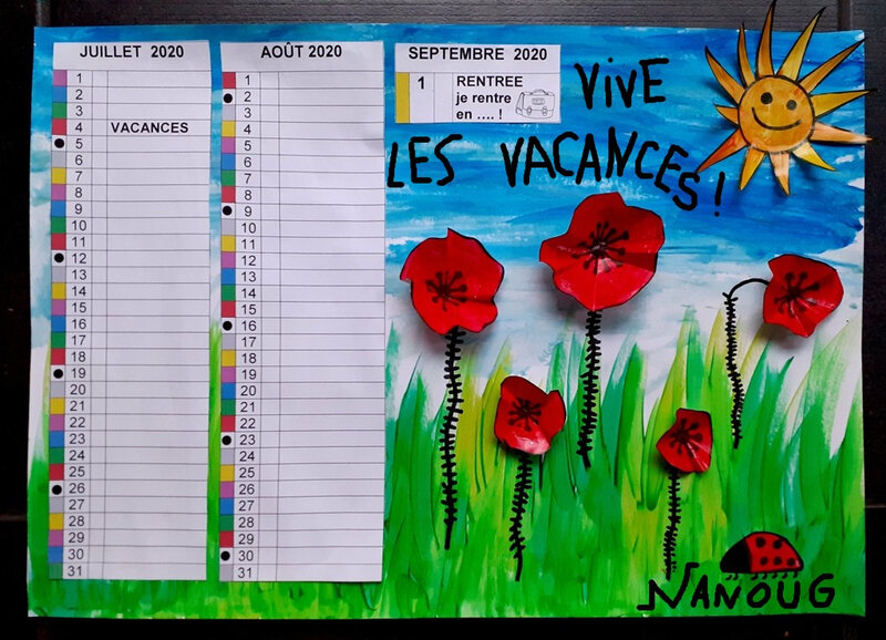 357-Calendrier Coquelicots (51d)