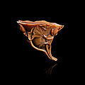 Rare well-carved rhinoceros horn 'lotus' libation cup, Qing dynasty, 17th century