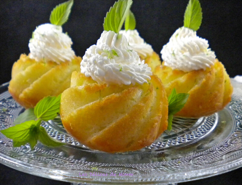 Petits quatre-quarts façon babas Mojito 3