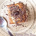 Gâteau petit brun, chocolat & ricotta