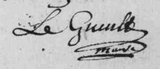 LE GUEULT signature