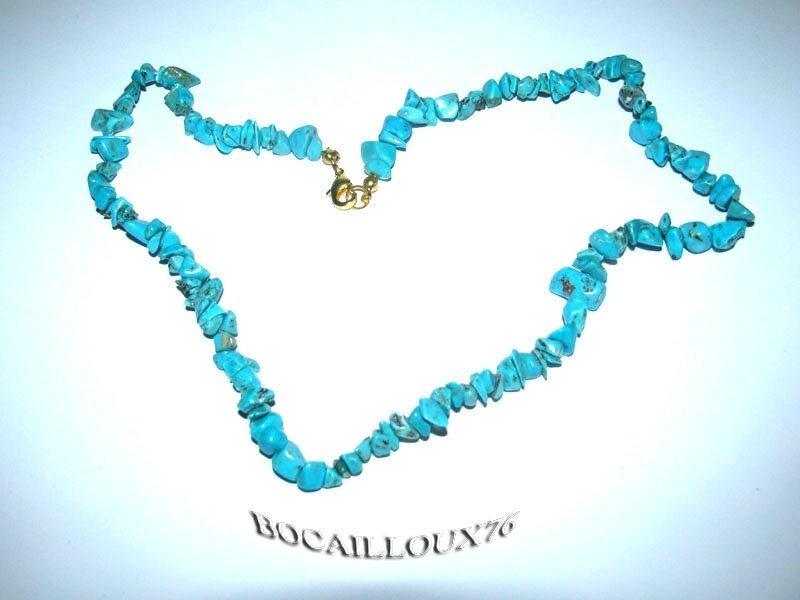 Collier HOWLITE Turquoise 2 (2)