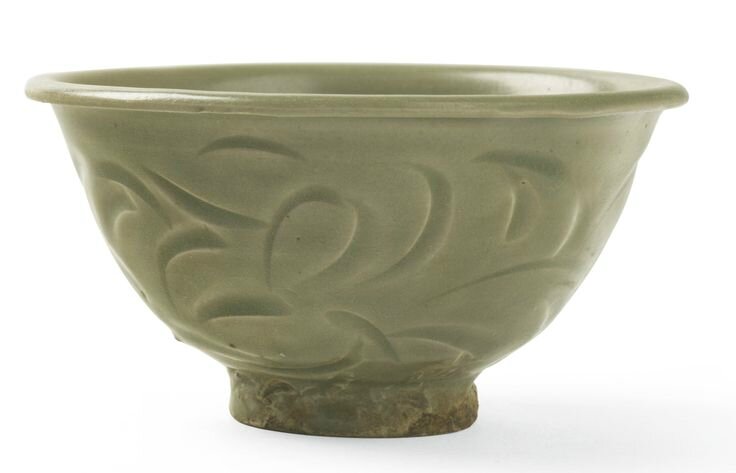 A 'Yaozhou' celadon bowl, Song dynasty